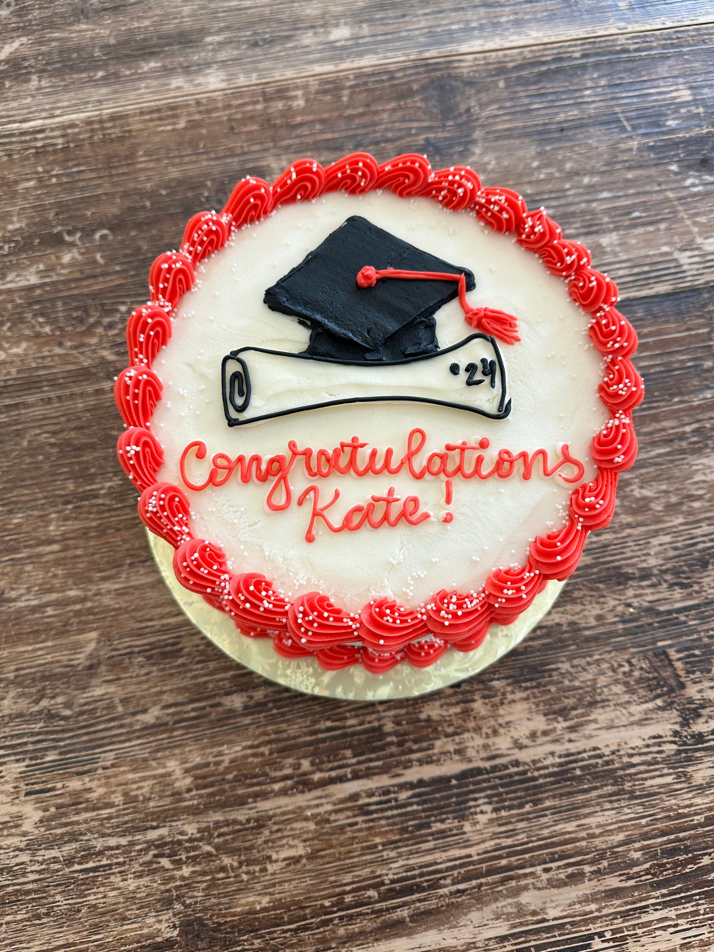 šGraduation Congrats Two Layered Cake!