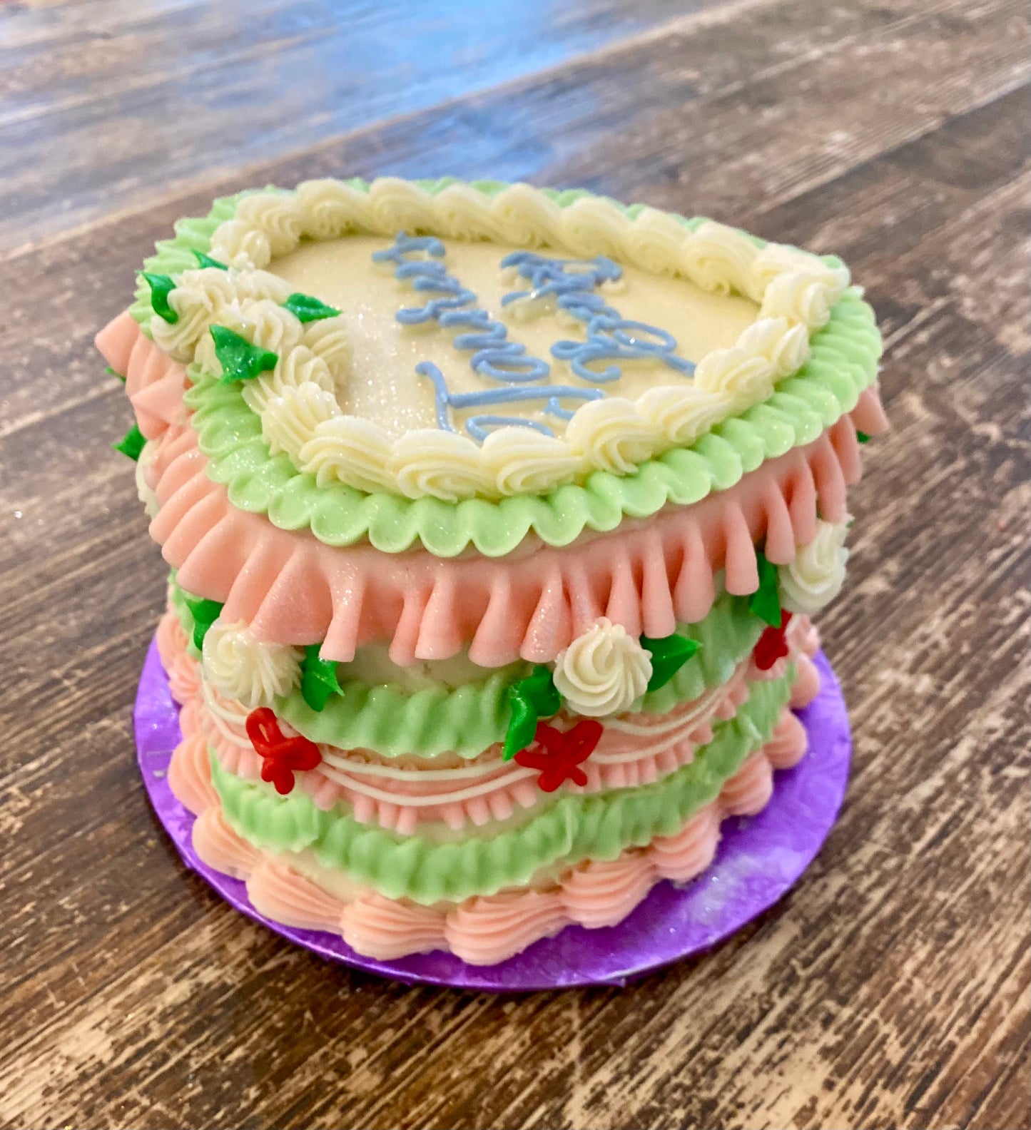 ๐The Lady Godiva Fancypants Heart Cake!๐