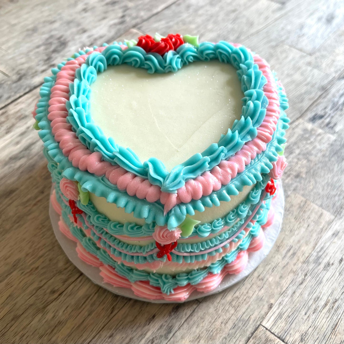 ๐The Lady Godiva Fancypants Heart Cake!๐