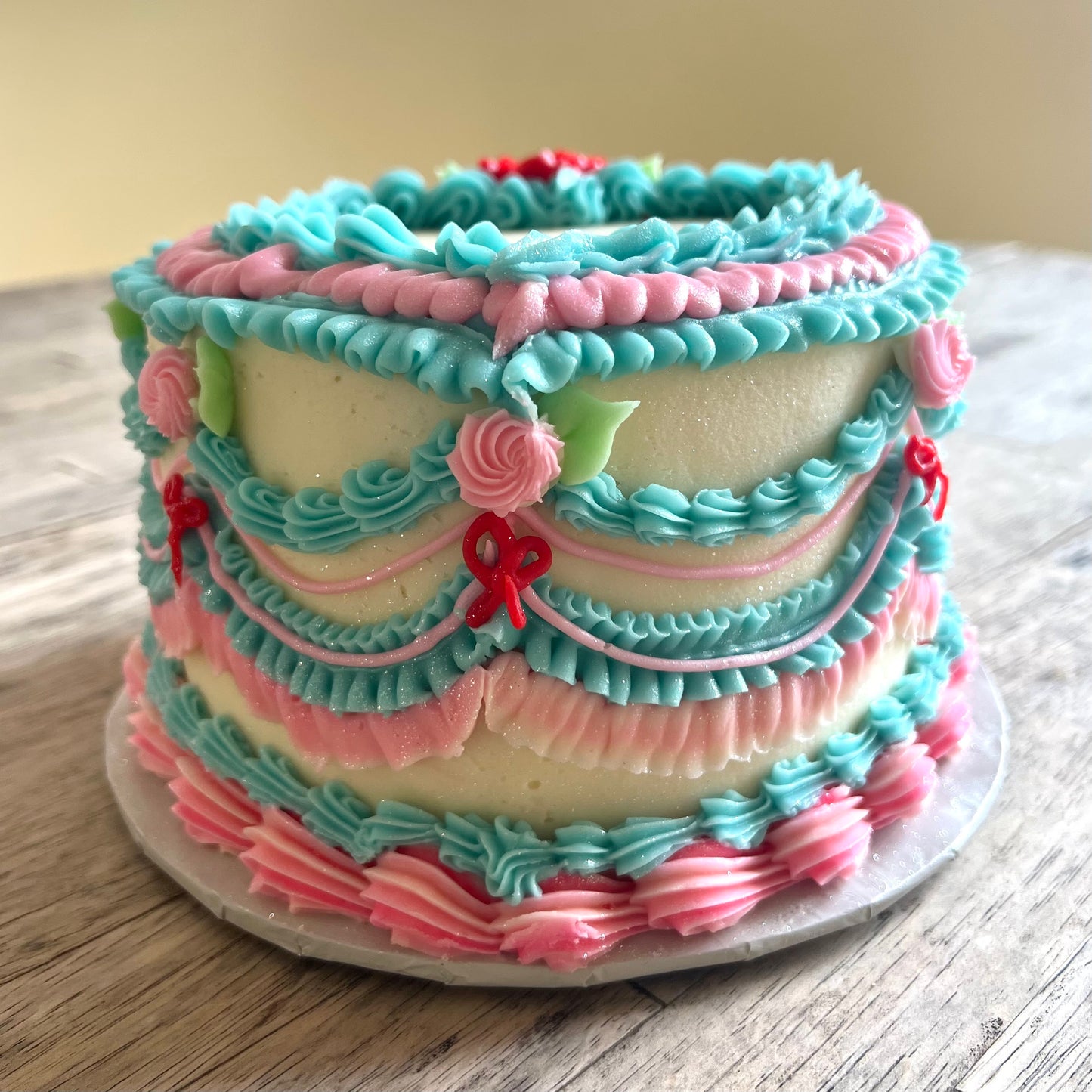 ๐The Lady Godiva Fancypants Heart Cake!๐
