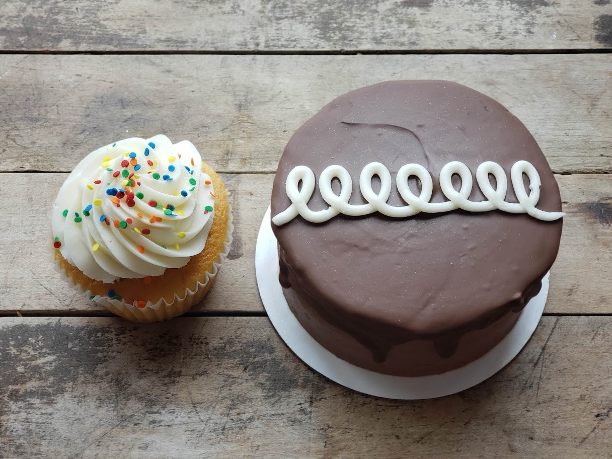 Birthday Confetti Lunchbox Cake for Two