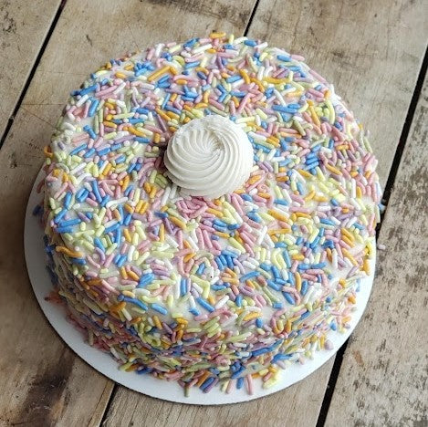 VEGAN Vanilla Cake for Two