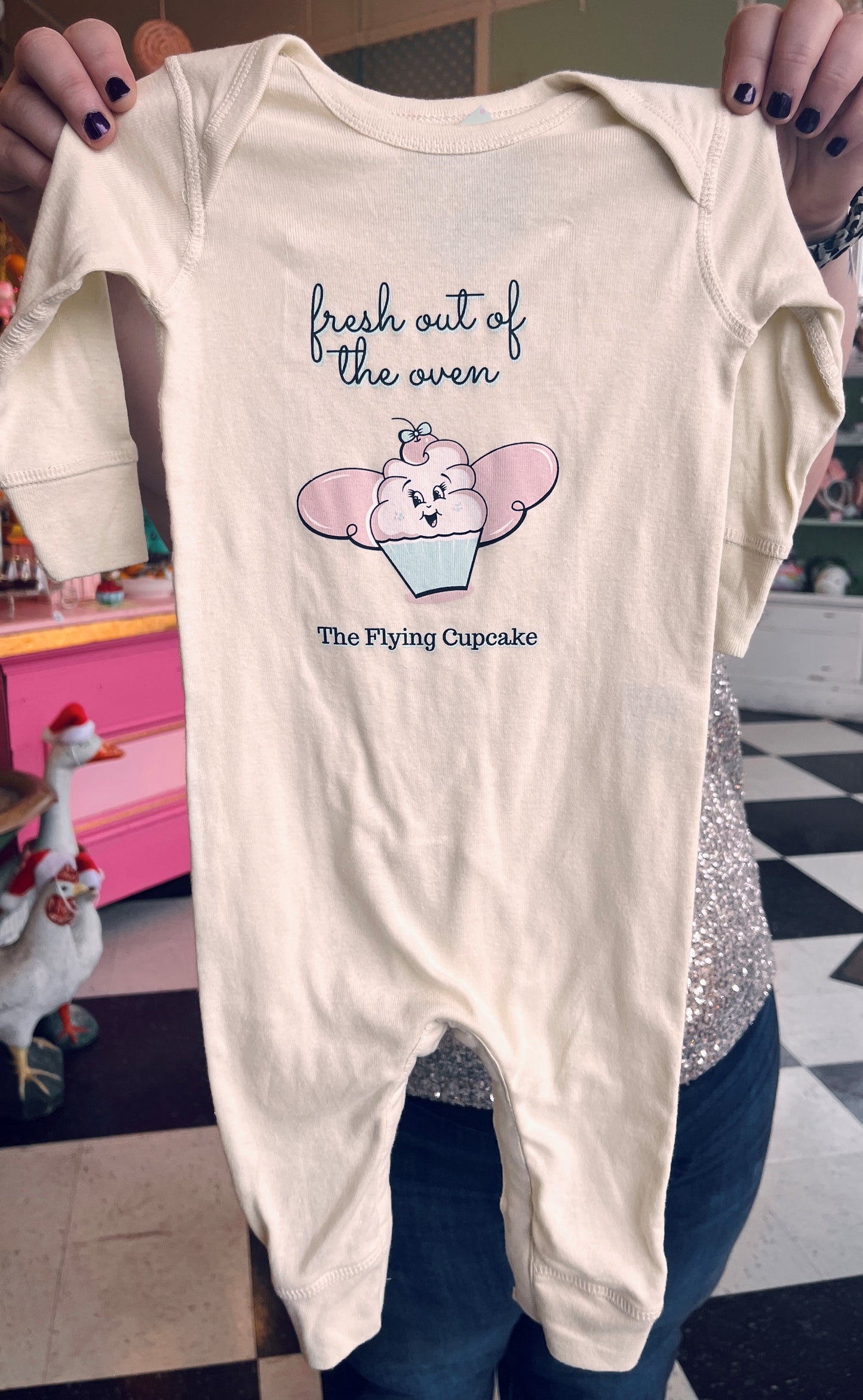 Sally Sprinkles Baby Long Sleeve Sleeper