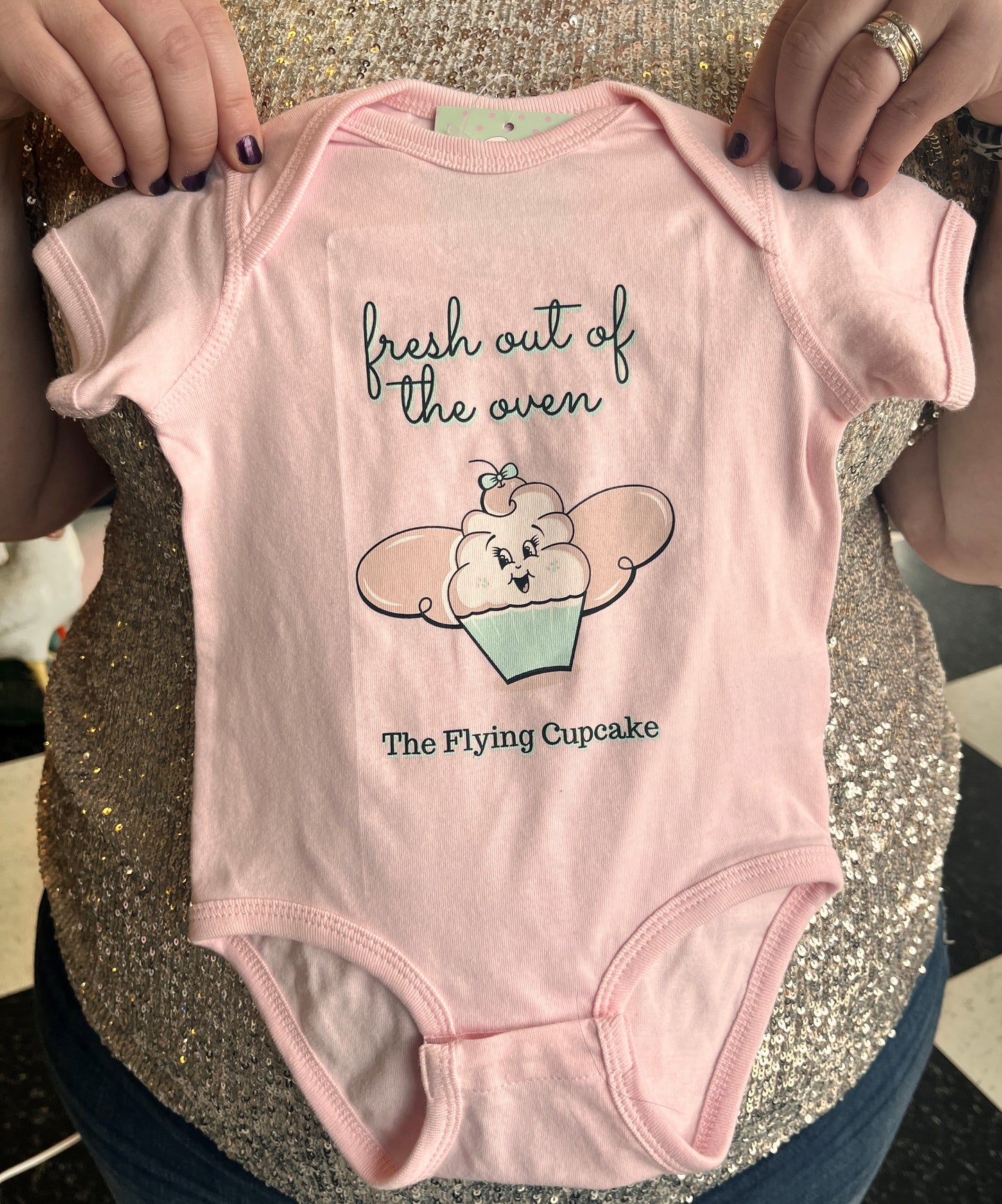 Sally Sprinkles Baby Onesie