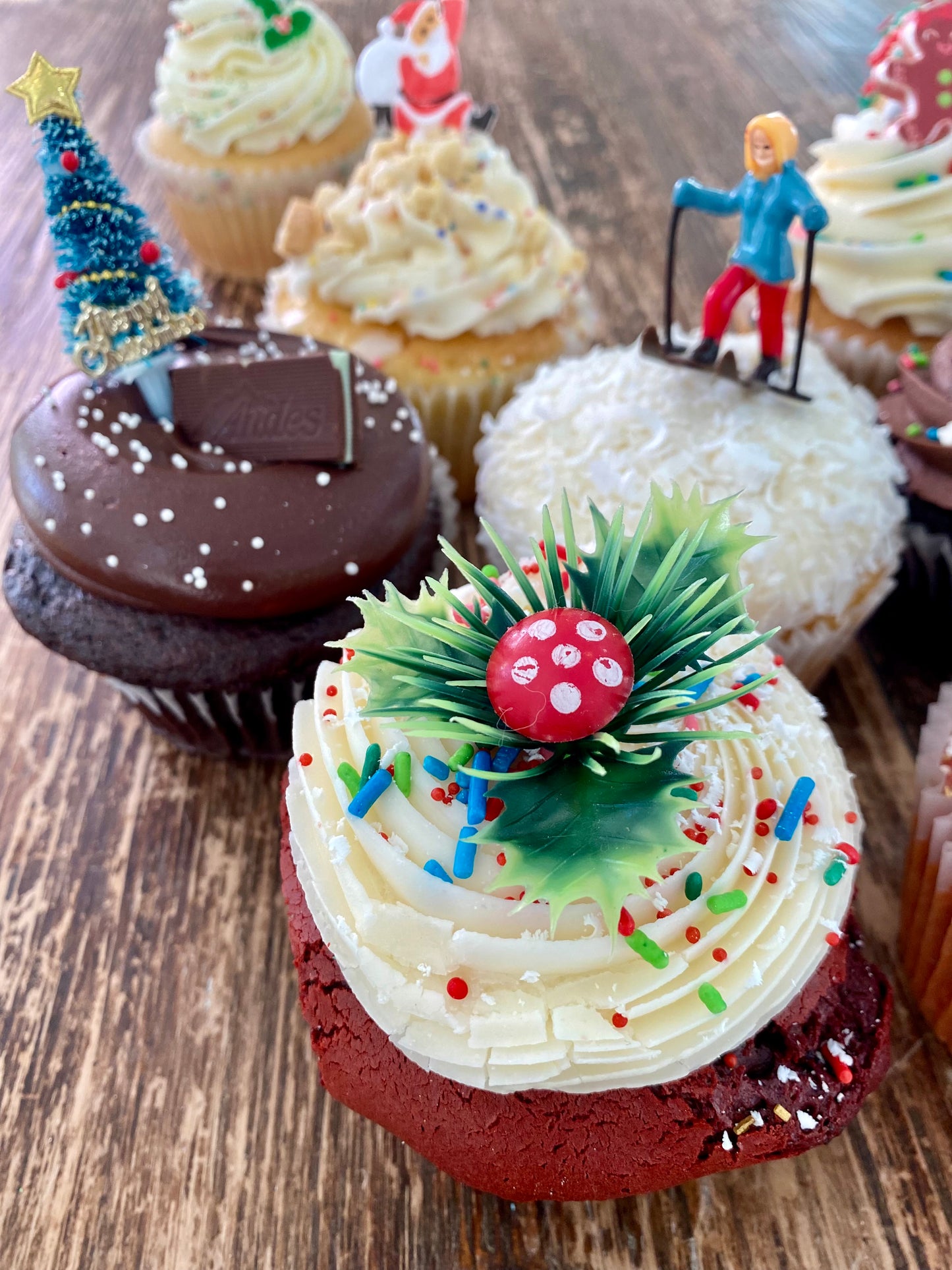 Regular Size Cupcake Dozen Party Pack- DECEMBER