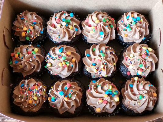 Gluten-Free AND Vegan/Dairy-Free MINI Size Cupcakes!