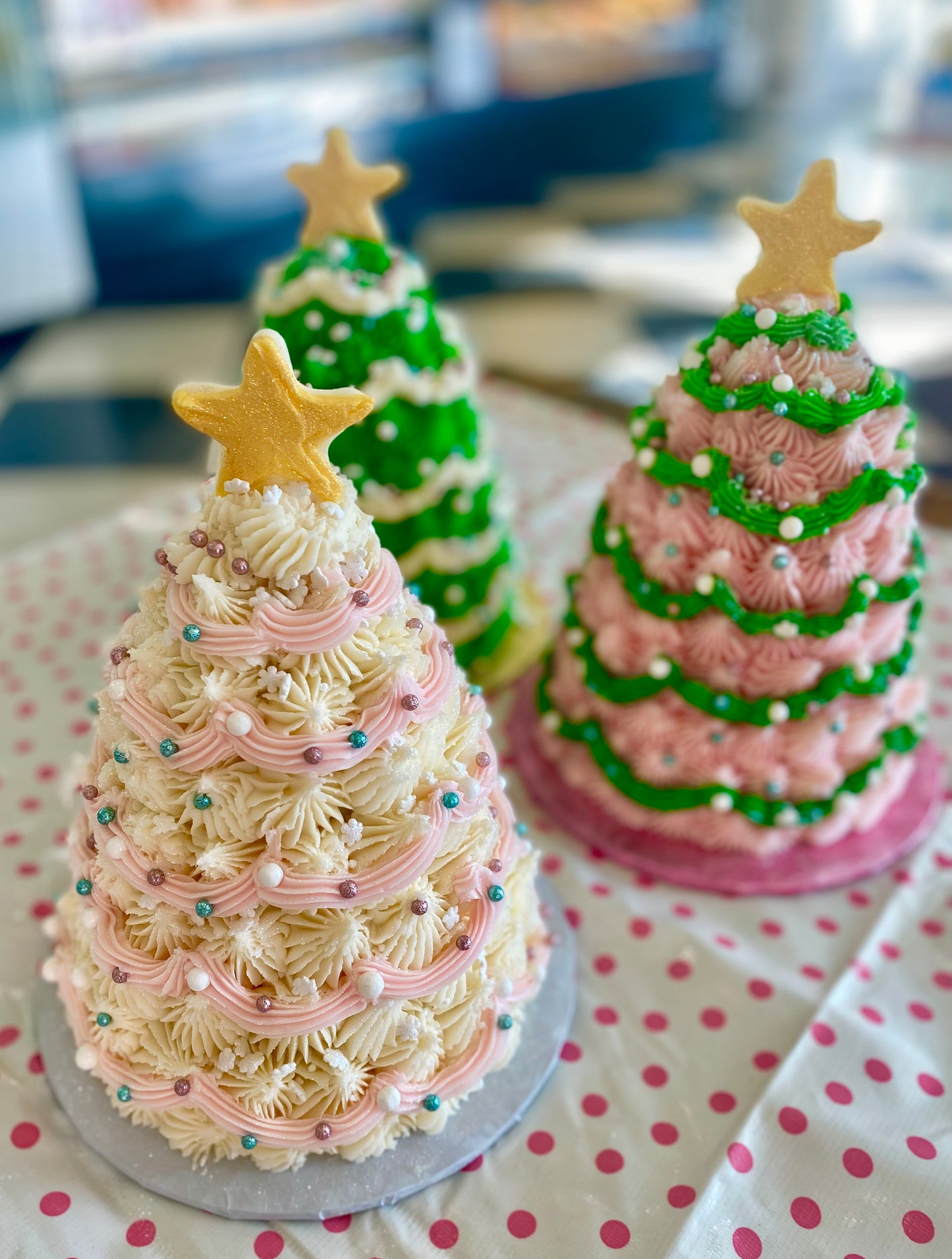 🎄Christmas Tree Holiday Cake