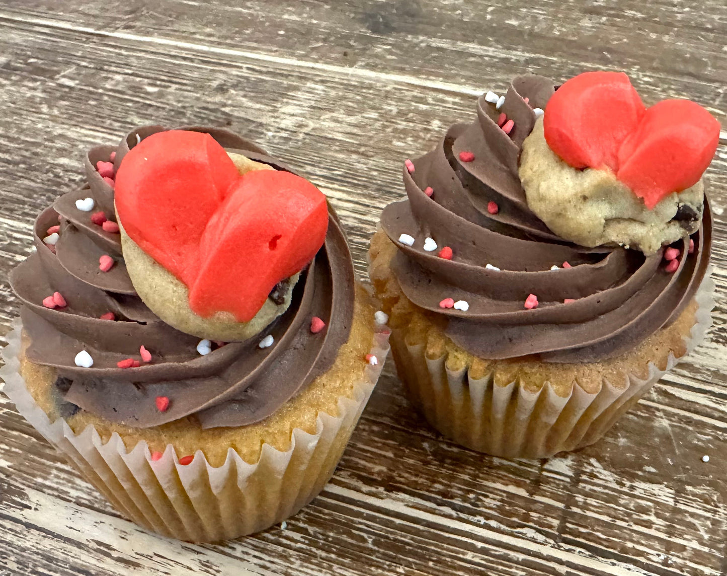 💗Valentine's Box of 4, 6, 8, or 12 Jumbo Cupcakes (Pick Your Flavors)