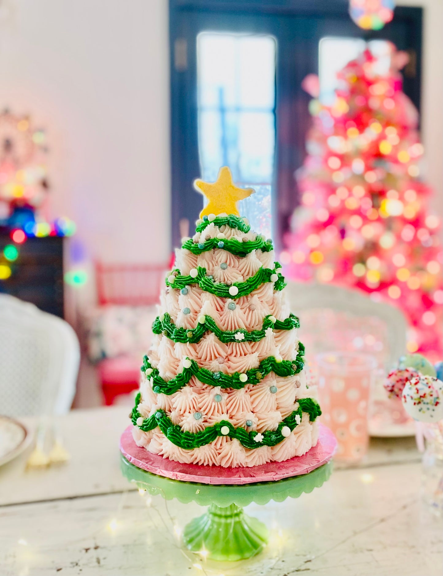 🎄Christmas Tree Holiday Cake