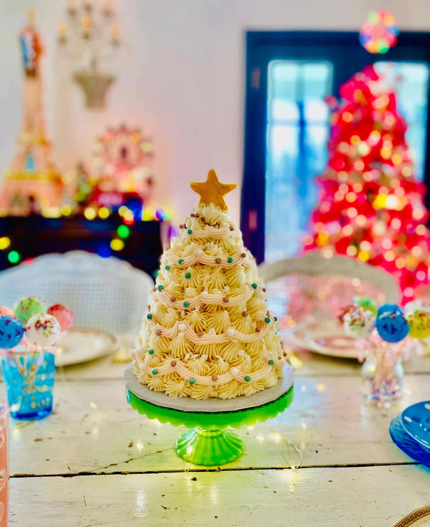 🎄Christmas Tree Holiday Cake