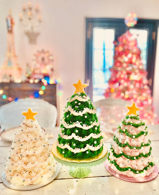 🎄Christmas Tree Holiday Cake