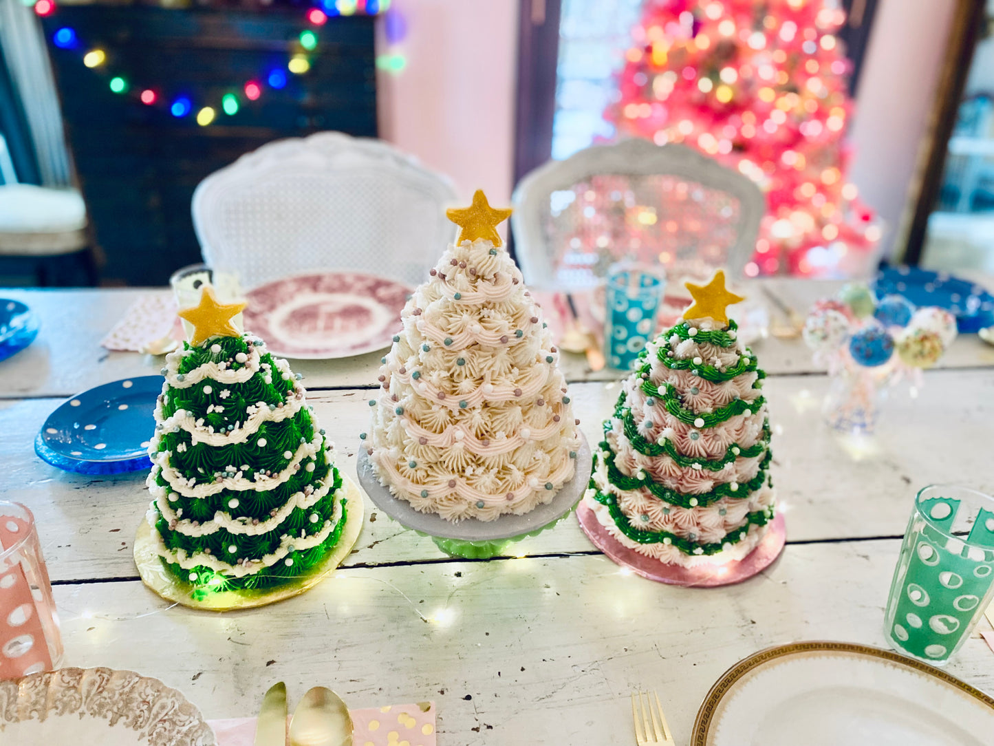 🎄Christmas Tree Holiday Cake