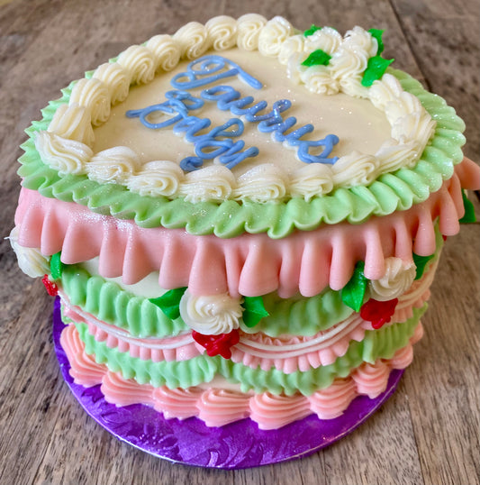 🎀The Lady Godiva Fancypants Heart Cake!🎀