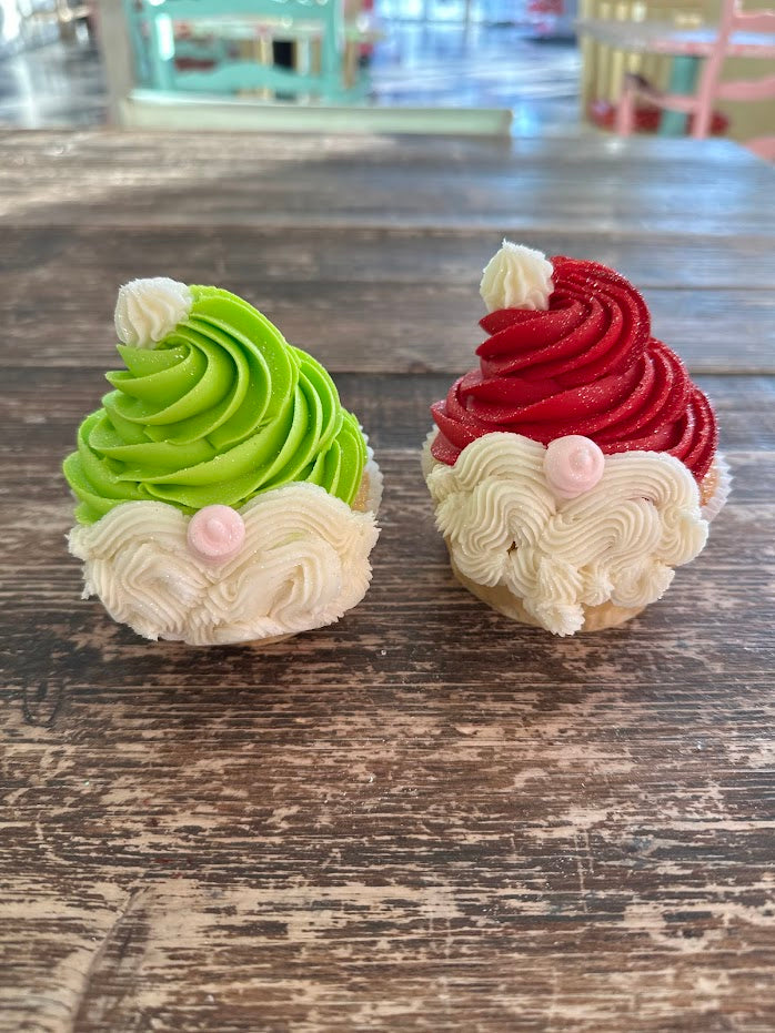 Gnome For the Holidays JUMBO Cupcake 2 Pack