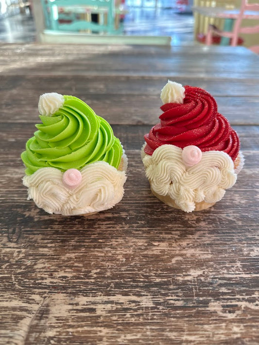 Gnome For the Holidays JUMBO Cupcake 2 Pack