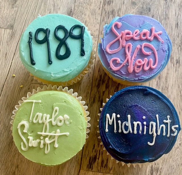 Taylor Swift In Our Eras Jumbo Cupcake 4-Pack!