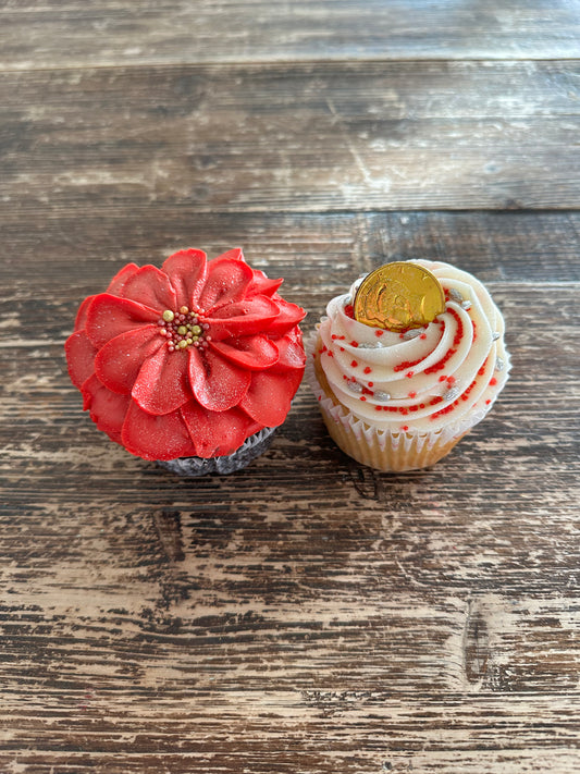 Golden Prosperity Cupcake - 2 Pack