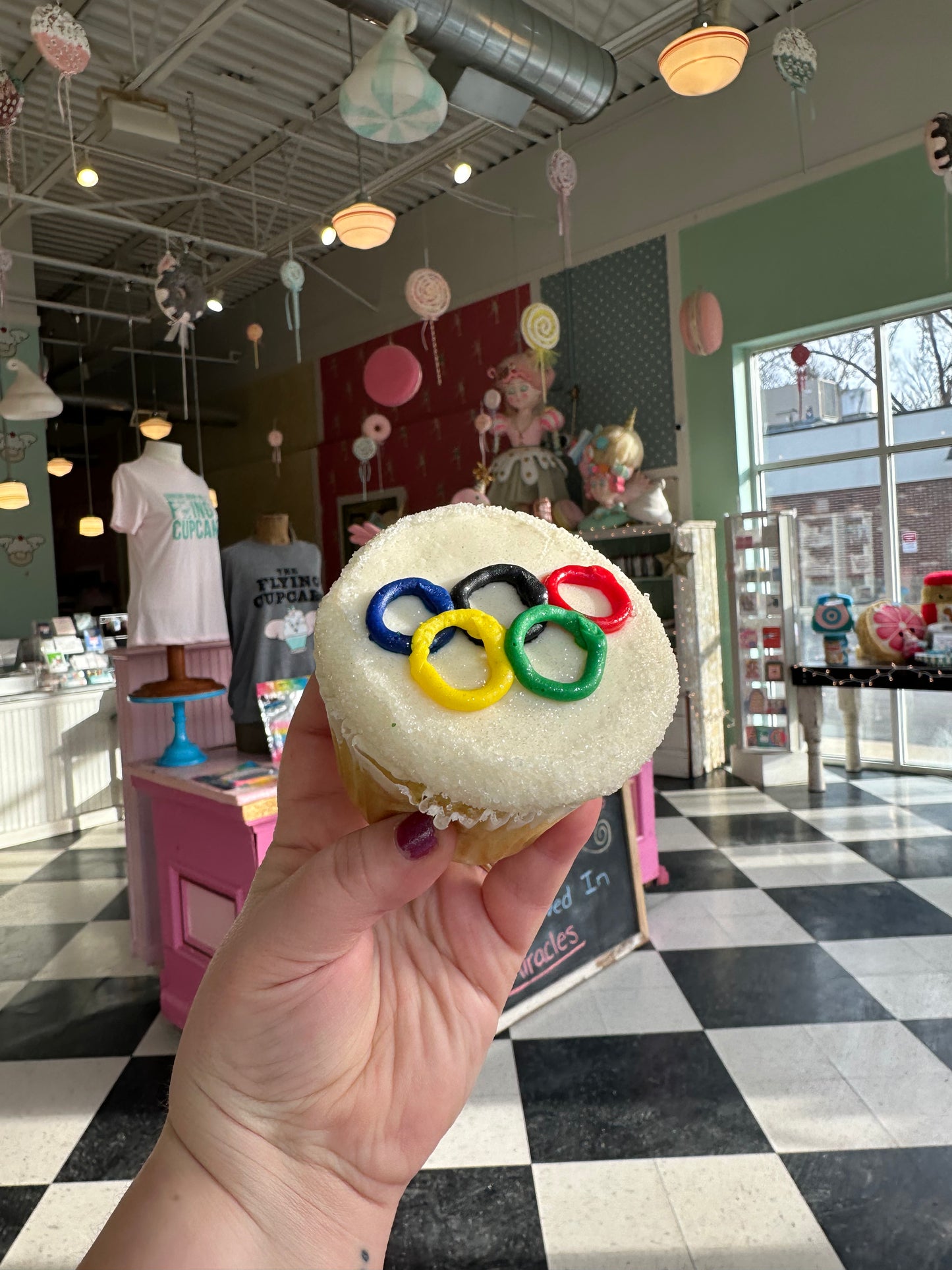 Olympic Opening Ceremony Cupcake - 4 Pack