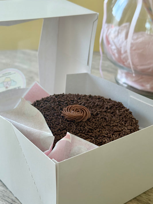 Birthday Chocolate Lunchbox Cake for Two