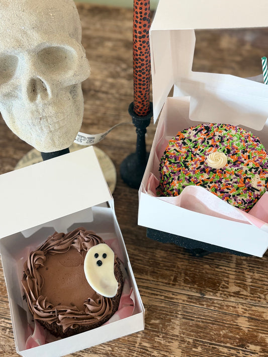 Spooky Halloween Cake for Two