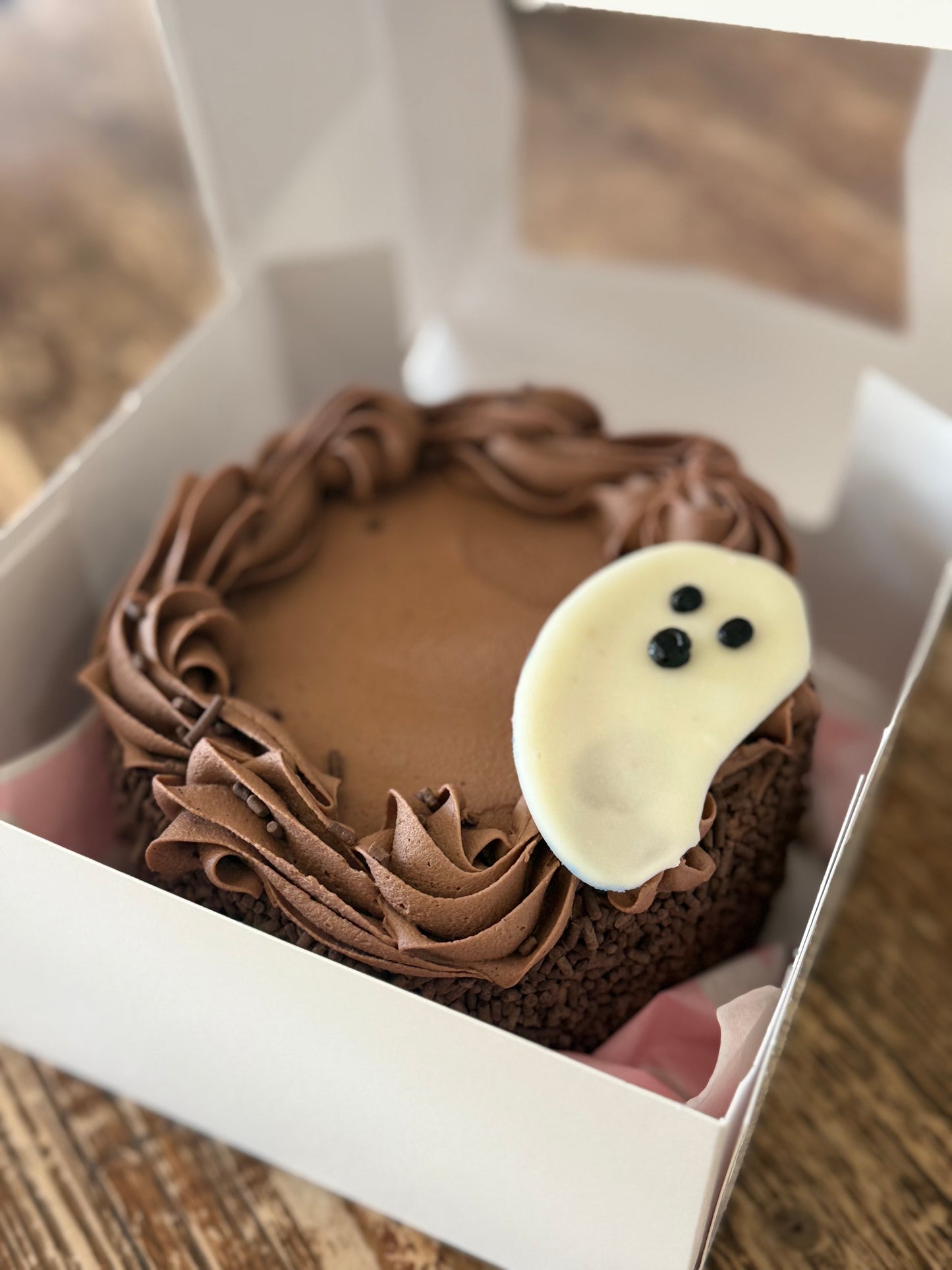 Spooky Halloween Cake for Two