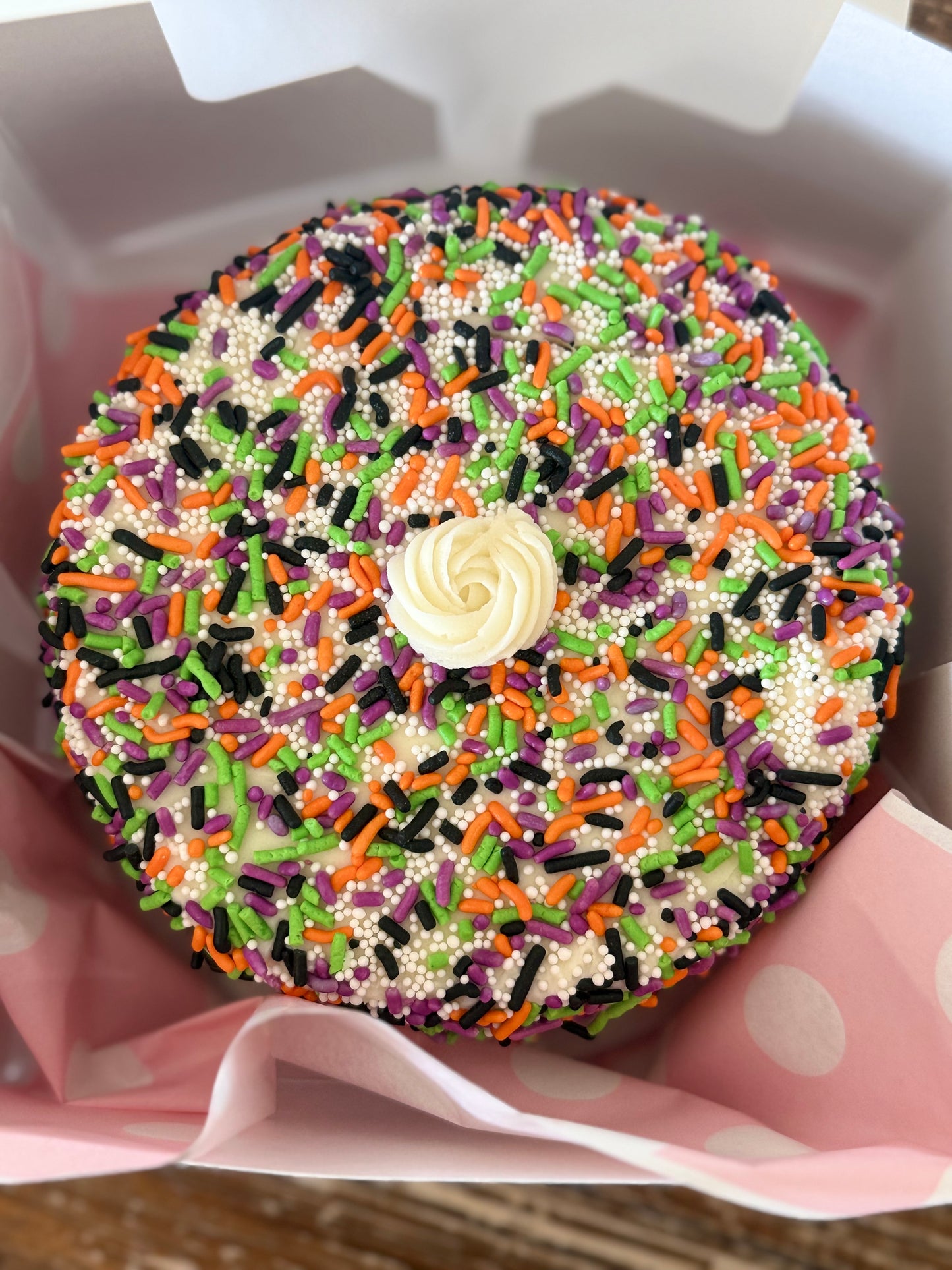 Spooky Halloween Cake for Two