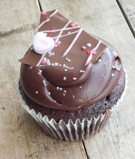 💗Valentine's Box of 4, 6, 8, or 12 Jumbo Cupcakes (Pick Your Flavors)