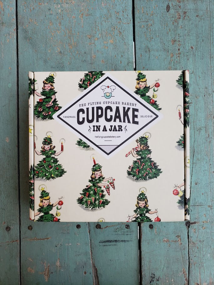 Christmas Holiday Edition Cupcakes-in-a-Jar 4 Pack SHIPPED!