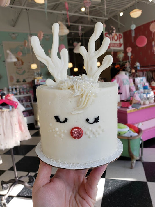 🎄Olive, The Other Reindeer 5" Cake