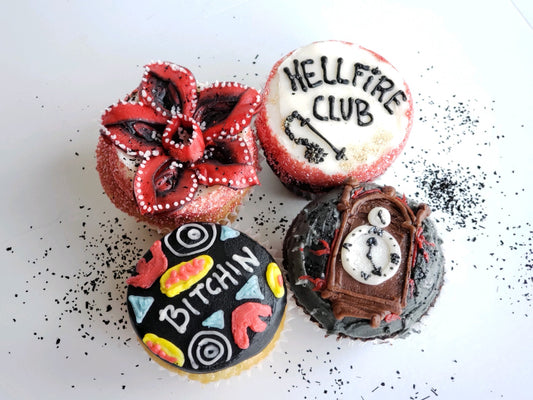 Stranger Things Cupcake 4-Pack