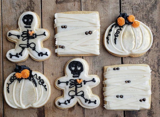 Spooky Season Sugar Cookies 4, 6, or 8 Pack