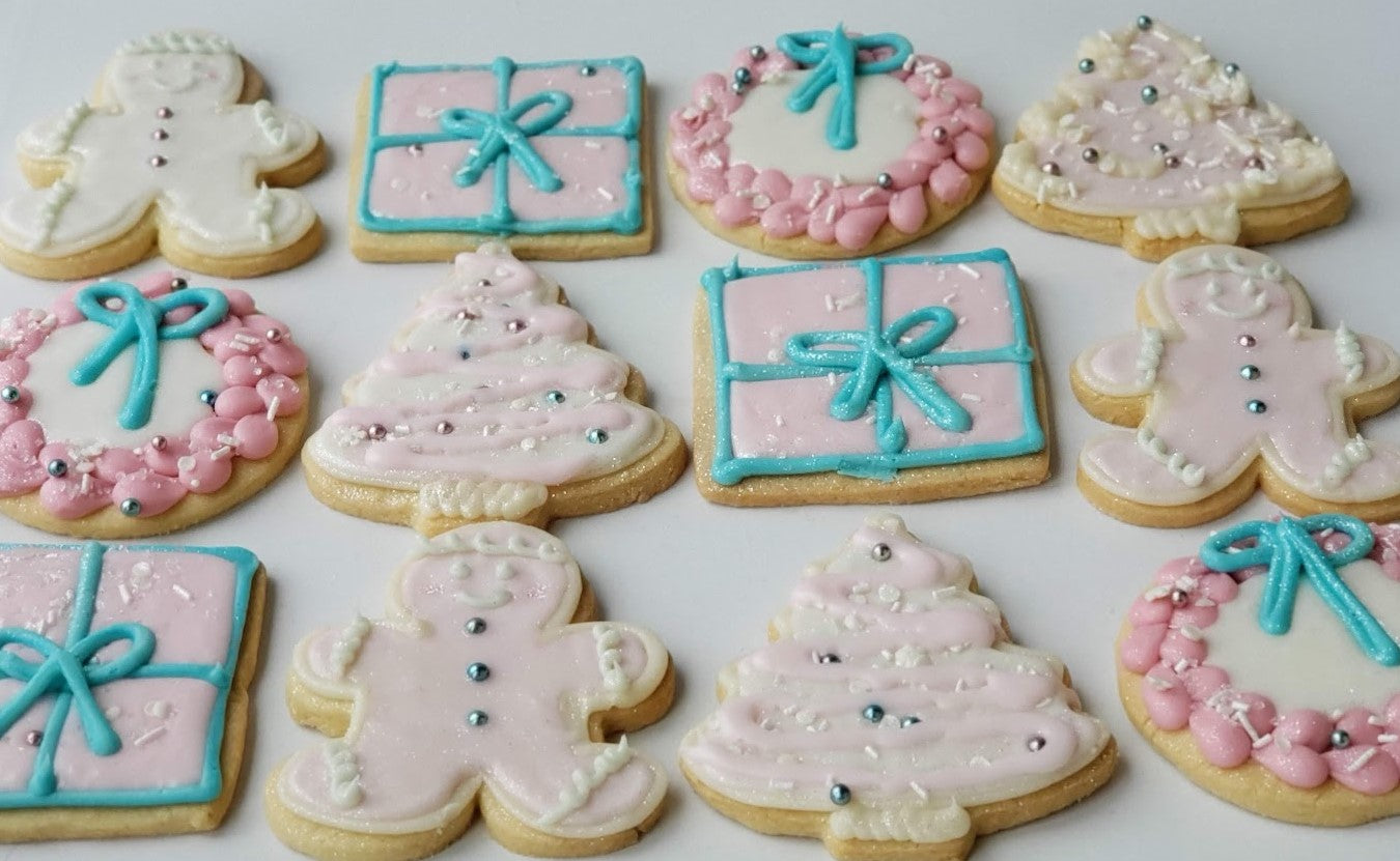 Holiday Christmas Sugar Cookies 4, 6, or 12 Pack