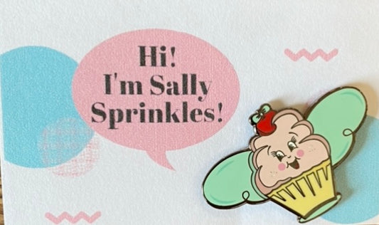 Sally Sprinkles Enamel Pin