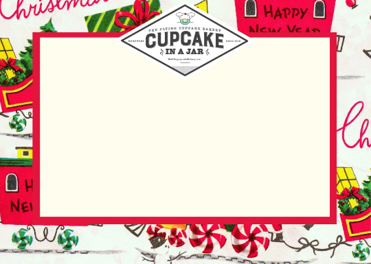 Christmas Holiday Edition Cupcakes-in-a-Jar 4 Pack SHIPPED!