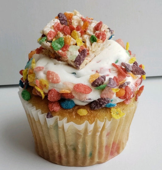 Saturday Morning Fruity Pebble Cupcake 2 Pack