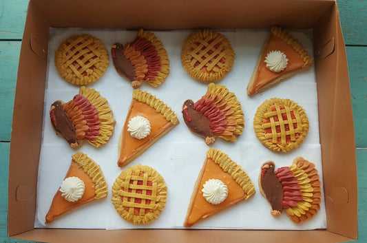 Turkey Time Sugar Cookies